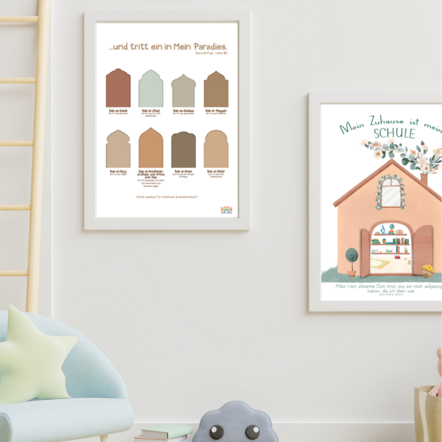Poster - Mein Zuhause ist meine Schule