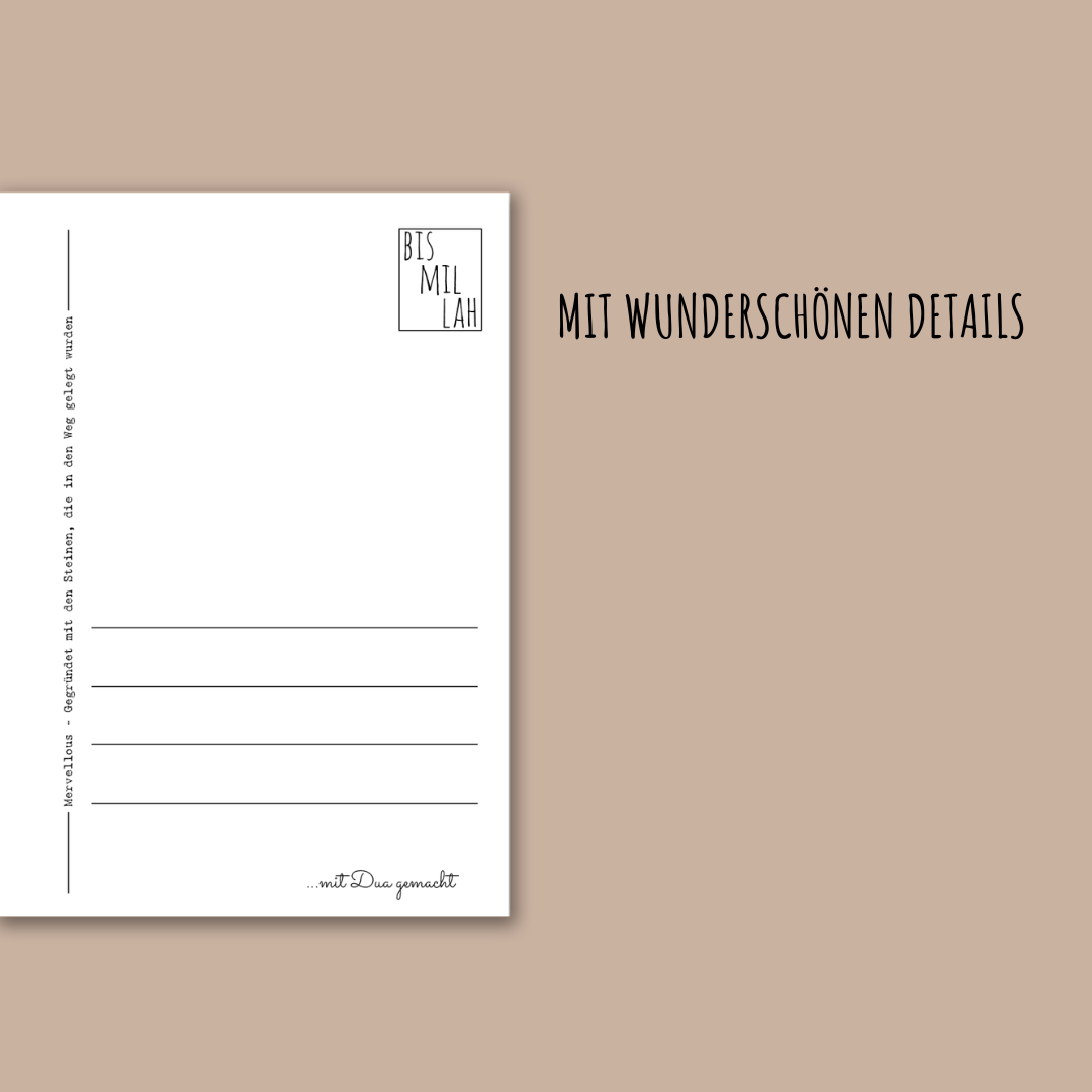 Postkarte - Schön, Dass es dich gibt!