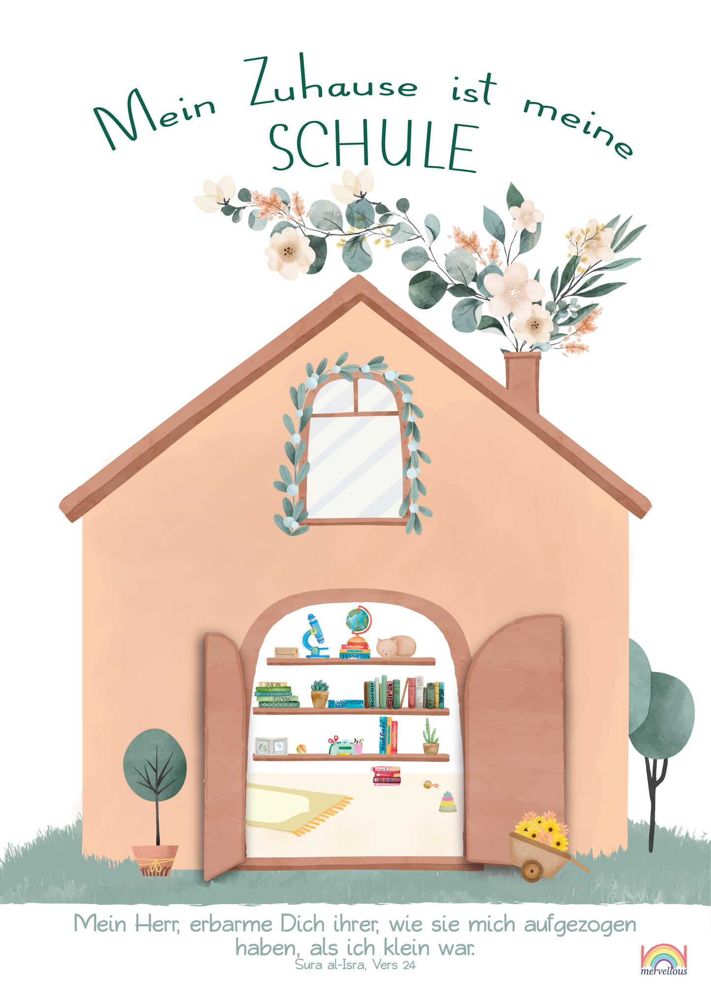 Poster - Mein Zuhause ist meine Schule
