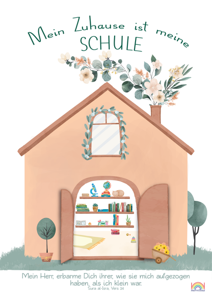 Poster - Mein Zuhause ist meine Schule