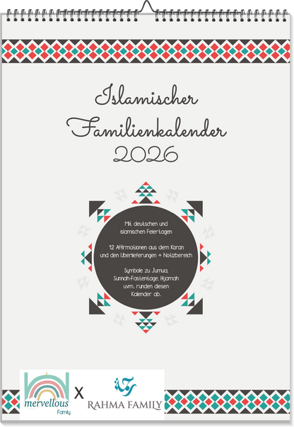 Islamischer Familienkalender 2026